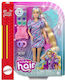 Παιχνιδολαμπάδα Totally Hair-Stars για 3+ Ετών Barbie