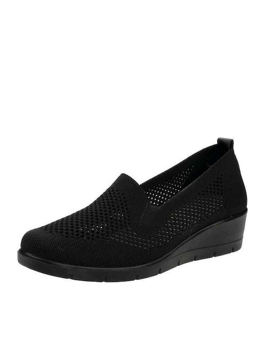 Ανατομικά Γυναικεία Slip-On Μαύρα