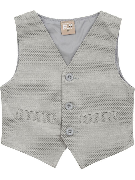 Vestă pentru copii De bumbac Bej