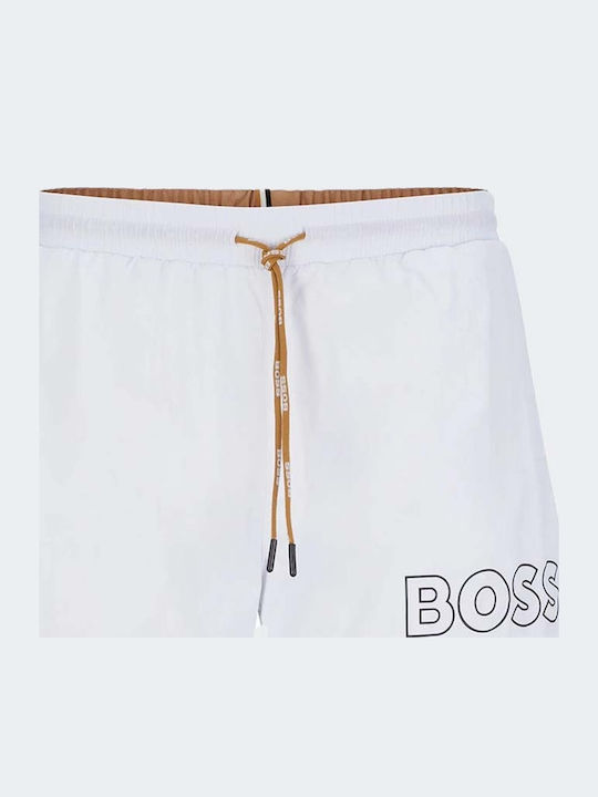 Hugo Boss Mooneye Men's Swimwear Shorts White 50469280-100