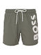 Hugo Boss Octopus Men's Swimwear Shorts Olive Green