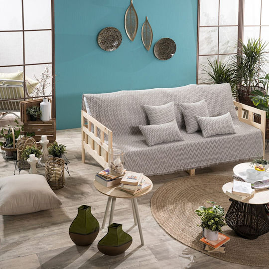 Teoran Giardino Ριχτάρι Πολυθρόνας Chenille 150x180εκ. 04