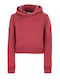 Kinder-Sweatshirt mit Kapuze Burgundisch Deppy APJC0025K