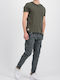 T-shirt Χακί