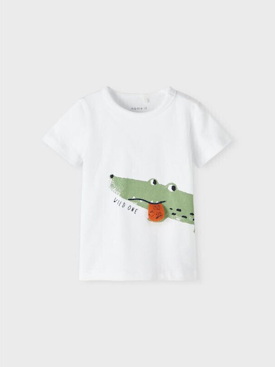 Name It Παιδικό T-shirt Λευκό