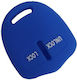 Silicone Car Key Cover Case with 2 Buttons for Mitsubishi Blue
