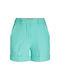 Jack & Jones Mary Women's High-waisted Shorts Turquoise