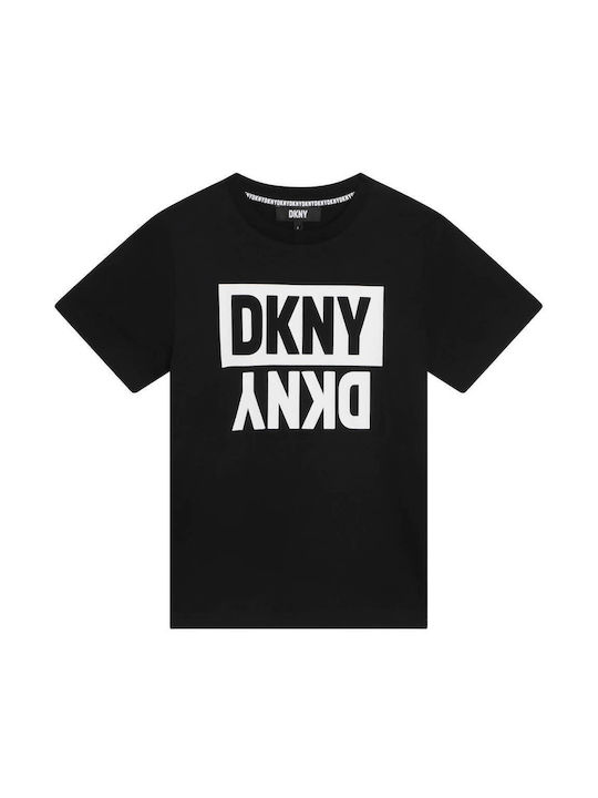 DKNY Tricou pentru copii Negru