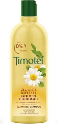 Timotei Gold Șampoane de Strălucire pentru Toate Tipurile Păr 1x400ml