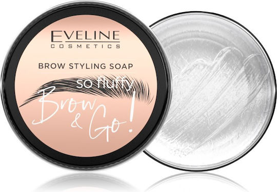 Eveline Brow & Go! Săpun Pentru Sprâncene Transparent 25gr