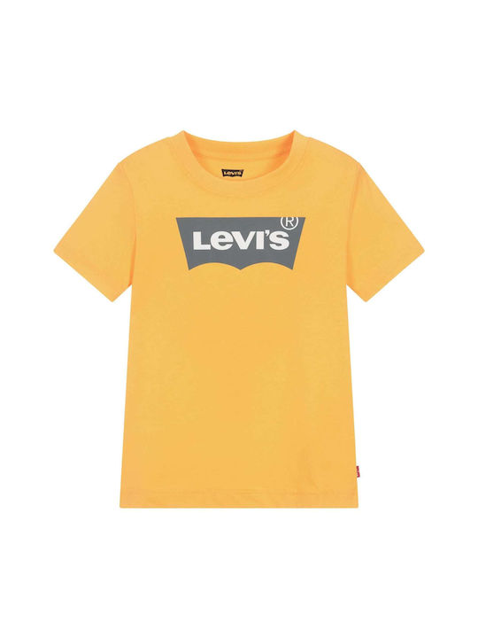 Levi's Παιδικό T-shirt Κίτρινο