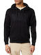 GAP Herren Sweatshirt Jacke mit Kapuze Schwarz