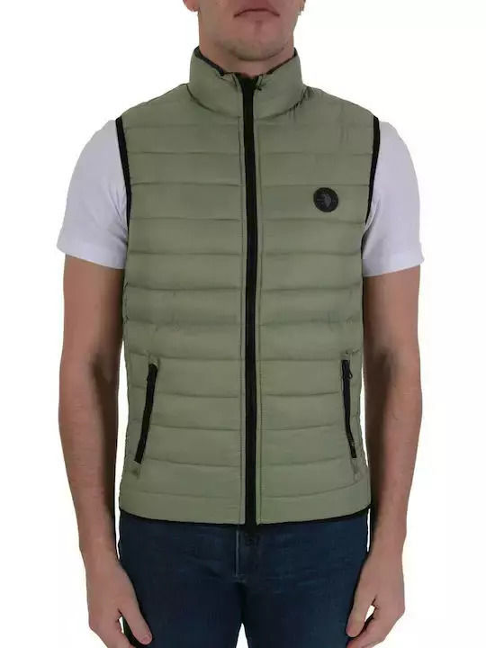 U.S. Polo Assn. Assn Ärmellos Jacke Puffer Khak...