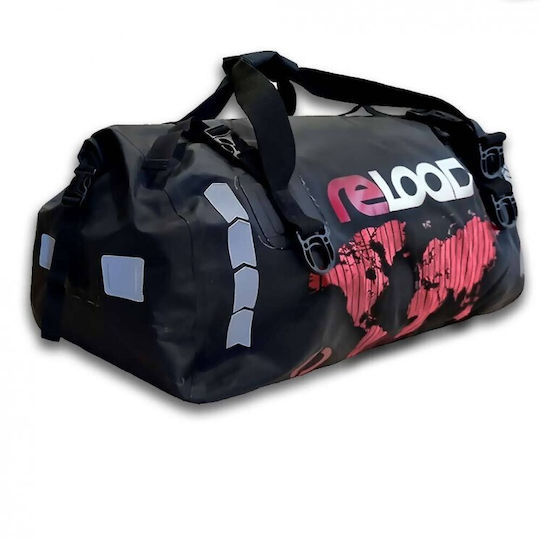 Reload Adventure Σάκος Ουράς Μοτοσυκλέτας Αδιάβροχος 40lt σε Μαύρο Χρώμα