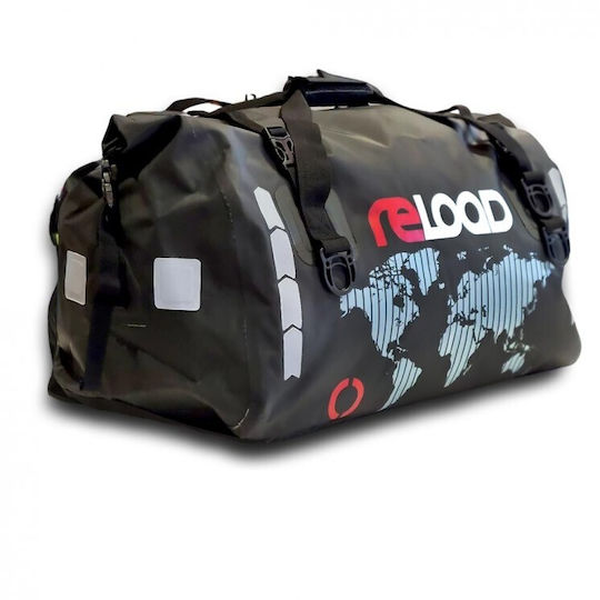 Reload Camp Σάκος Ουράς Μοτοσυκλέτας Αδιάβροχος 40lt σε Μαύρο Χρώμα
