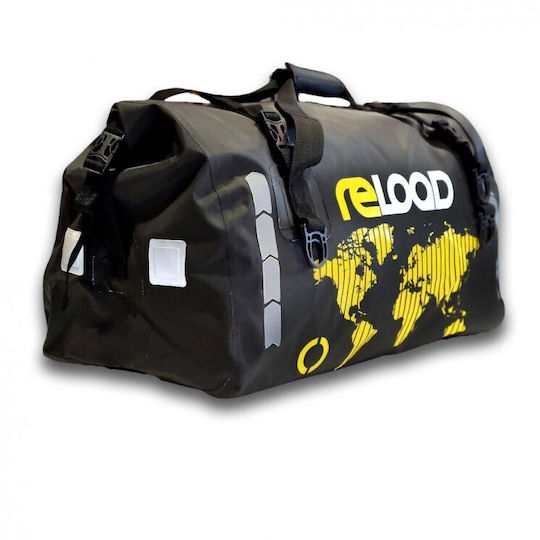 Reload Adventure Σάκος Ουράς Μοτοσυκλέτας Αδιάβροχος 40lt σε Μαύρο Χρώμα