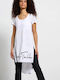 BodyTalk Summer Mini T-Shirt Dress White