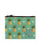 Legami Milano Plastic Coins Wallet for Girls with Zipper Green 203859