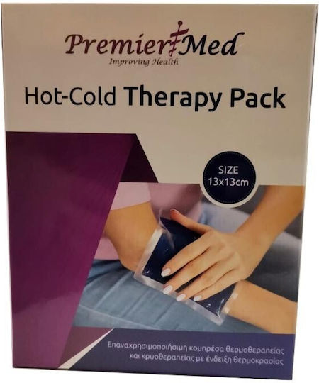 PremierMed Premier Med Επίθεμα Gel Κρυοθεραπείας/Θερμοθεραπείας Γενικής Χρήσης 13x13cm
