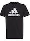 Kinder-T-Shirt Schwarz Essentials Big Logo