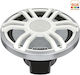 Hertz Ηχείο Σκάφους HMX 8 S-LD-SW Αδιάβροχο 8" με 200W RMS Λευκό