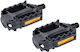 Dunlop Flat Bicycle Pedals Black