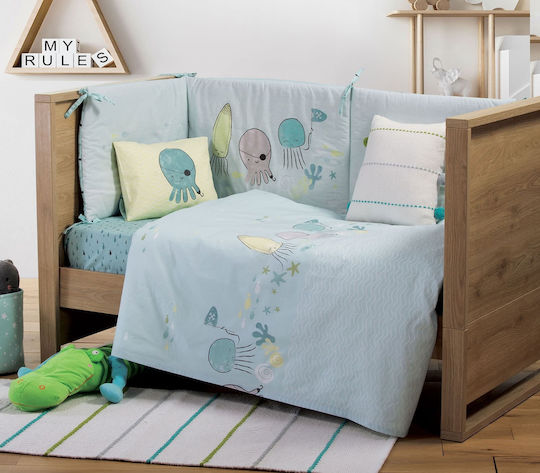 Nef-Nef Homeware Πάντα Κλασική Ocean Friends 40x187cm