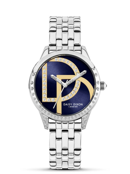 Daisy Dixon Ceas de Damă cu Argintiu Brățară Metalică