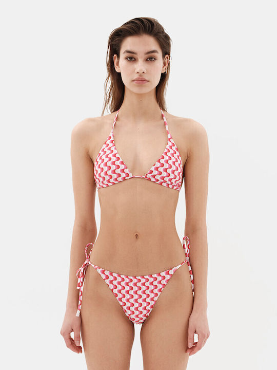 Emerson Bikini Set Triangle Top & Slip Bottom w...
