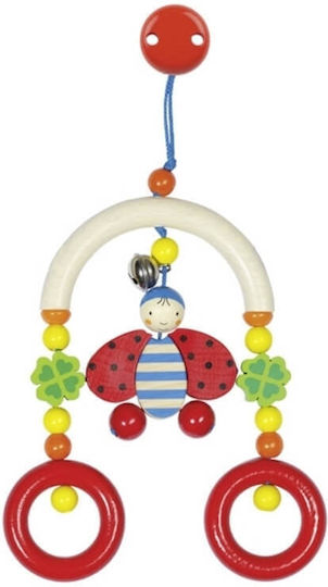 Goki Pendant Toy for Car Ladybug for 0++ Months