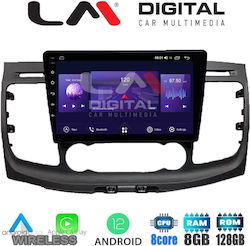 LM Digital Car-Audiosystem für Ford Transit / Tourneo / Transit Custom / Tourneo Custom / Tourneo Courier / Kurier / Transit Kurier 2018 (Bluetooth/USB/AUX/WiFi/GPS) mit Touchscreen 9"