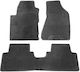 Front Mats 3pcs Tray Type for Hyundai Tucson 2005-2010 Black