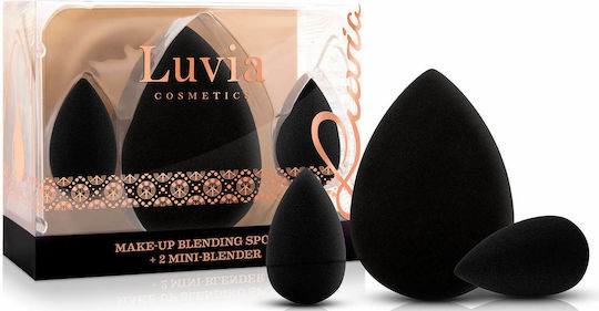 Luvia Σετ με Σφουγγαράκια Μακιγιάζ Blending Sponge Kit 3τμχ