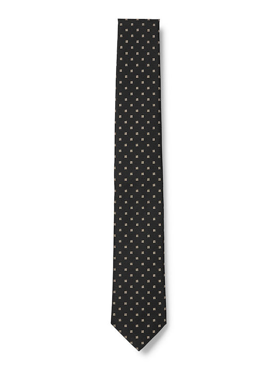 Hugo Boss Synthetic Men's Tie Monochrome Black