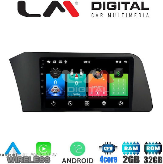 LM Digital Auto-Audiosystem für Hyundai Elantra 2021 (Bluetooth/USB/WiFi/GPS/Apple-Carplay/Android-Auto) mit Touchscreen 9"