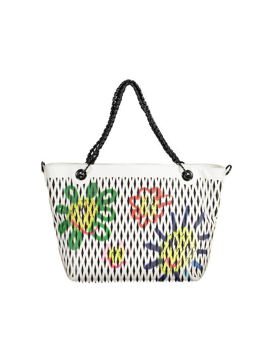 Desigual Γυναικεία Τσάντα Shopper Ώμου