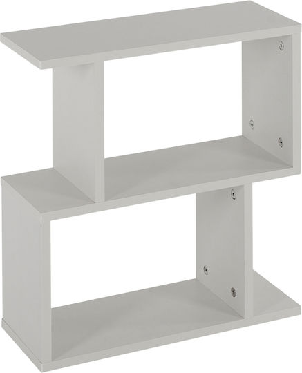 Rectangular Side Table Amabella Wooden White L45xW17xH52cm.