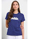 BodyTalk 1231-900028 Damen Sportlich T-shirt Script