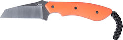 Columbia River Knives S.P.I.T. Pocket Knife Orange in Sheath
