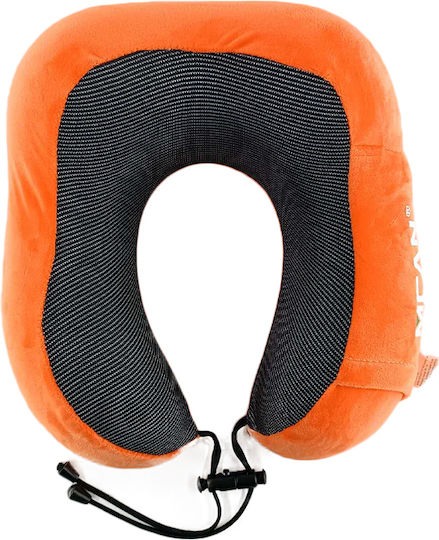 Mcan M-13 Memory Foam Travel Pillow Travel Set Pillow 19x12cm Orange