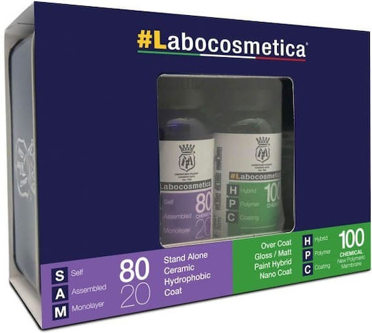 #Labocosmetica Ceramic Coat SAM & HPC Σετ Κεραμικής Επίστρωσης Αυτοκινήτου 60ml