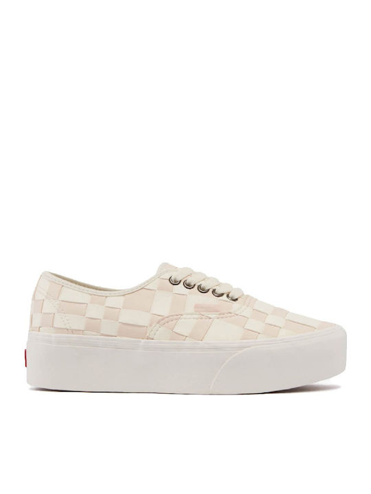 Vans Authentic Stackform Woven Damen Flatforms ...