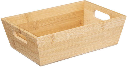 Atmosphera Brotkorb aus Bambus Braun 23x16x7cm