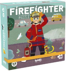 Kinderpuzzle Firefighter für 3+ Jahre alt+ Jahre 36pcs Londji