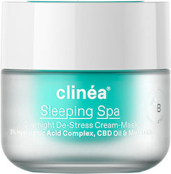 Clinea Sleeping Spa Light Ενυδατική Κρέμα Νυκτός 50ml