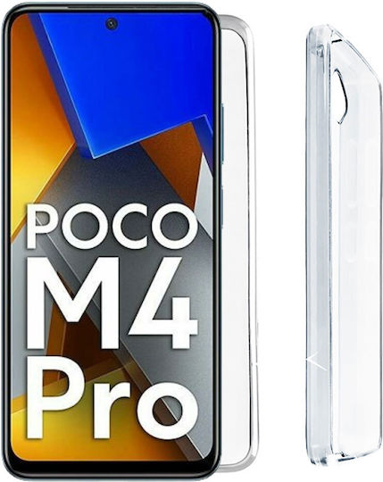 Volte-Tel Slimcolor Air Back Cover Σιλικόνης Διάφανο (Poco M4 Pro)