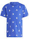 Kids' T-shirt Blue Performance