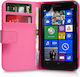YouSave Accessories Wallet Δερματίνης Ροζ (Lumia 625)