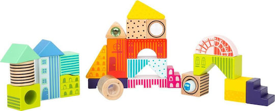Small Foot Building Blocks Fantastic World Wooden for 1+ Year 24 Pieces