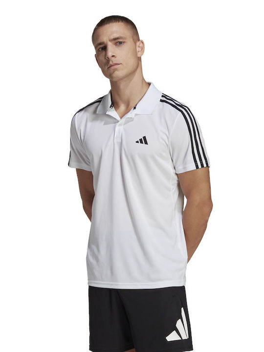 Adidas Ανδρική Μπλούζα Κοντομάνικη Λευκή
